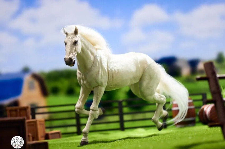 【予約商品】Otherwhere 1/12 千里馬 ホワイトバージョン 塗装済み可動フィギュア