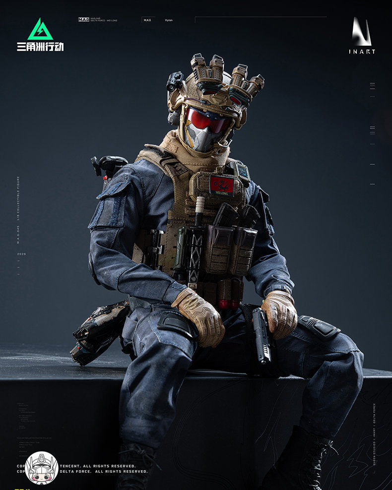 【予約商品】INART 1/6 MAG 045 デルタフォース ヴァイロン 塗装済み可動フィギュア