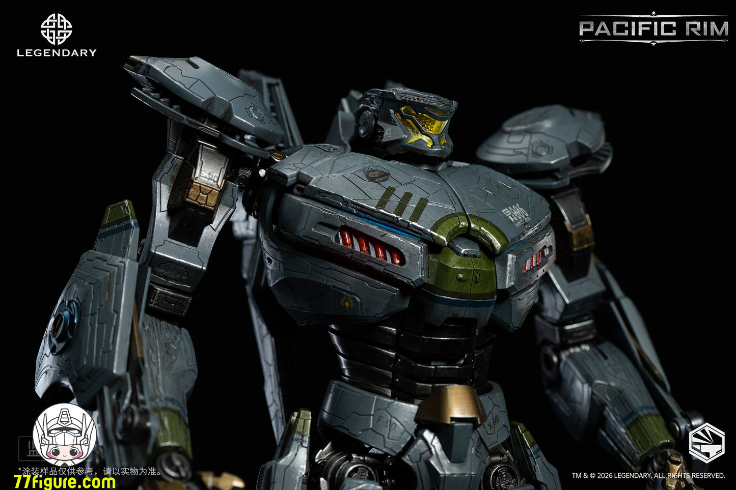 【予約商品】HeavyMecha パシフィック・リム ストライカー・エウレカ 塗装済み可動フィギュア