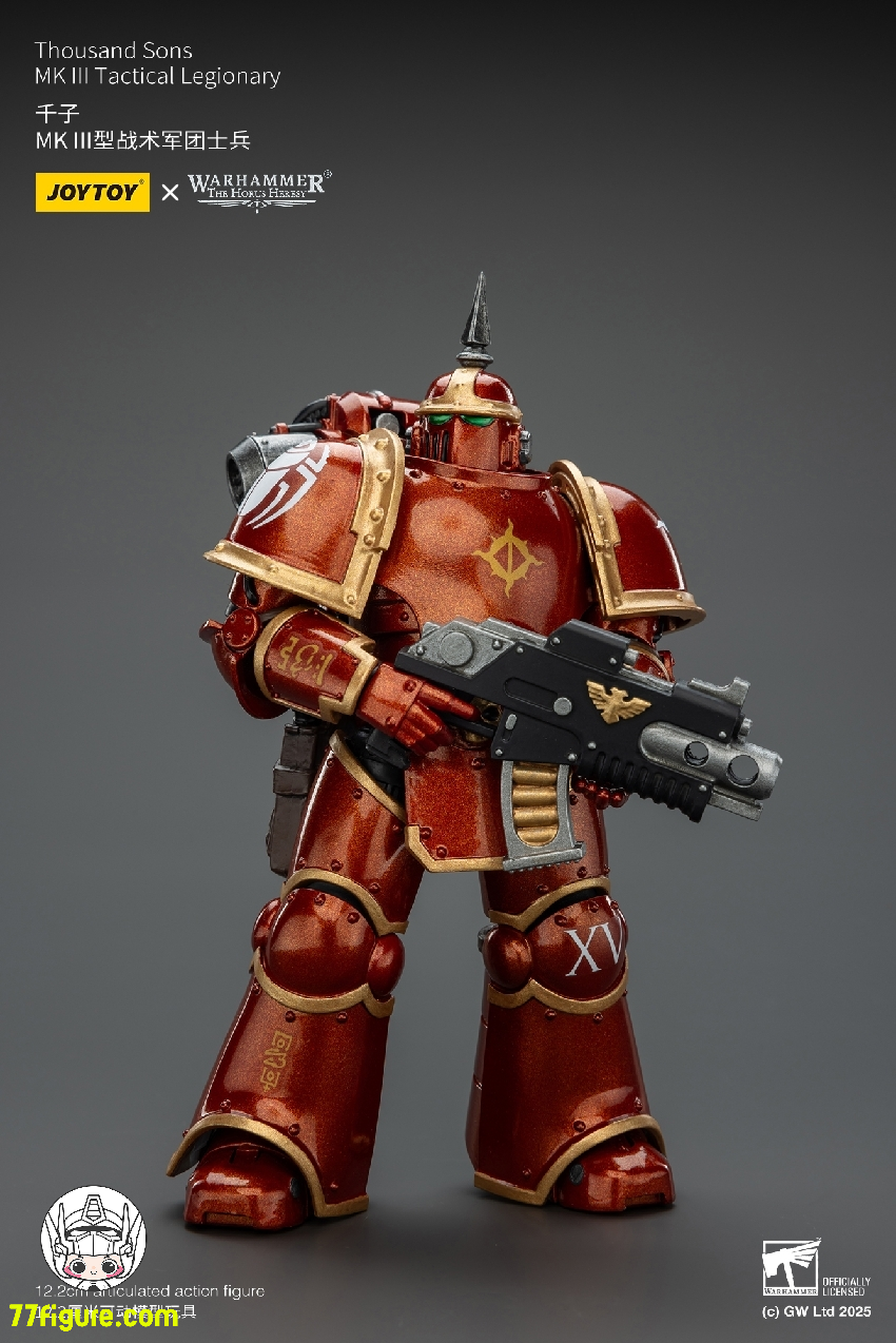 【予約商品】ジョイトイ JoyToy Source 1/18 『ウォーハンマー ホルスの異端』千子 MK III タクティカル レギオナリー 塗装済み可動フィギュア