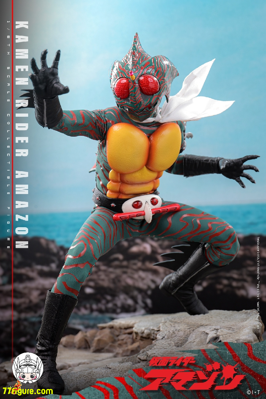 【予約商品】Hot Toys 1/6 TMS184 仮面ライダー アマゾン 塗装済み可動フィギュア
