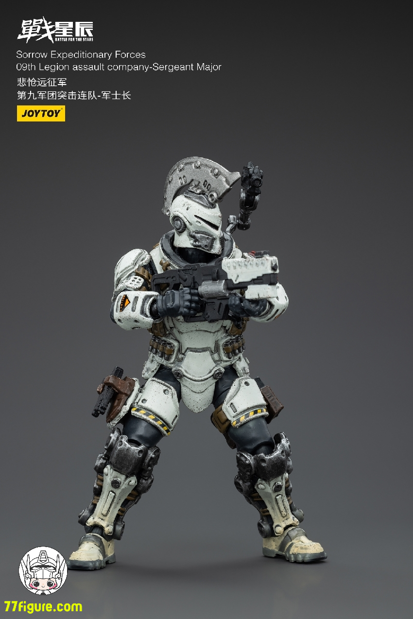 【品切れ】ジョイトイ JoyToy Source 暗源 1/18 『戦星辰』 悽愴たる遠征軍 第九軍団突撃中隊 曹長 塗装済み可動フィギュア