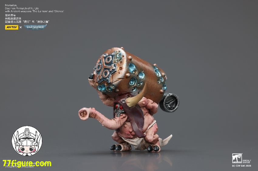 【予約商品】ジョイトイ JoyToy Source 1/18 『ウォーハンマー40K』モータリオン ナーグルのデーモン・プライマーク 古代の武器「ランタン」と「サイレンス」付き 塗装済み可動フィギュア