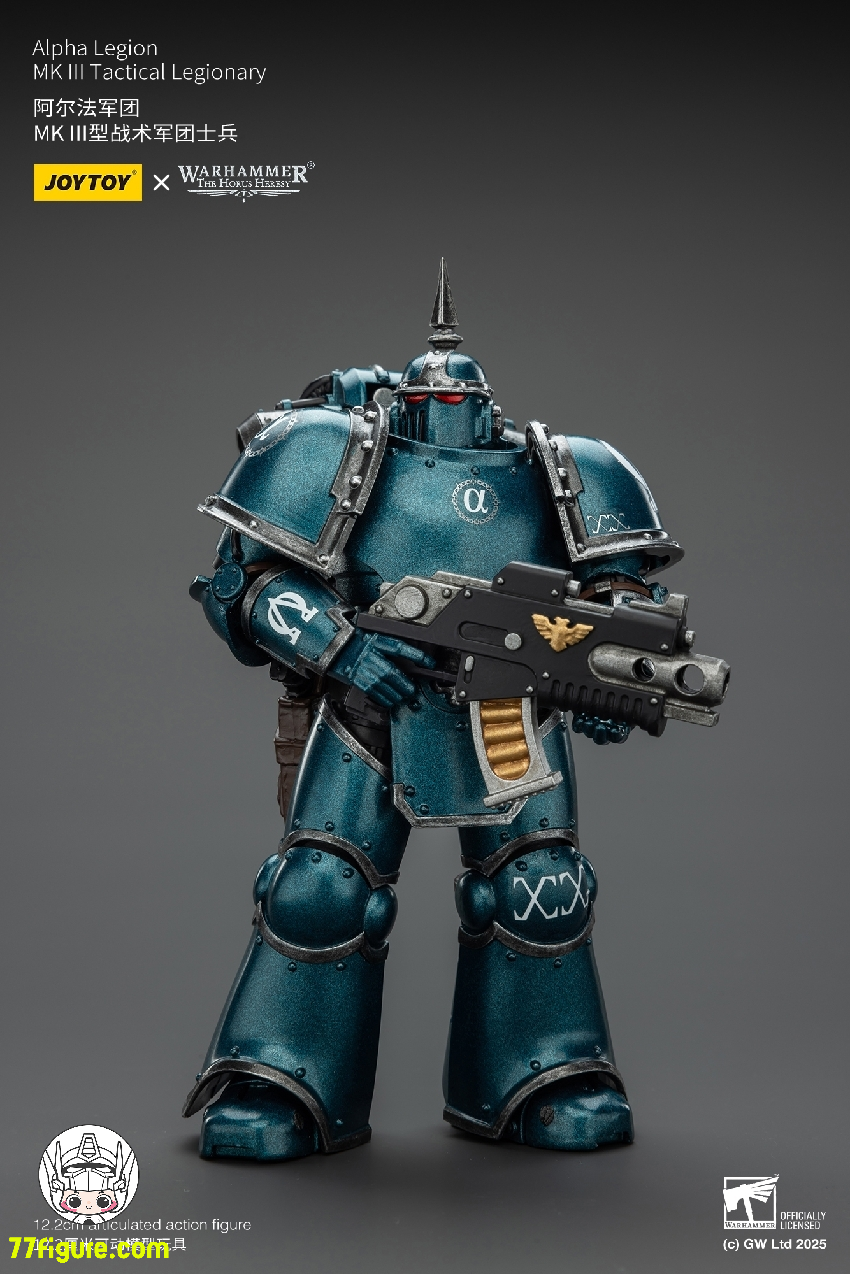 【予約商品】ジョイトイ JoyToy Source 1/18 『ウォーハンマー ホルスの異端』アルファ レギオン MK III タクティカル レギオナリー 塗装済み可動フィギュア