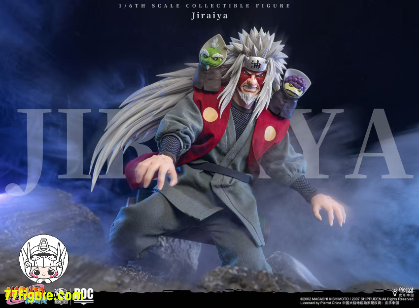 【予約商品】Rocket Toys 1/6 『NARUTO -ナルト-（疾風伝）』自来也 豪華版 塗装済み可動フィギュア