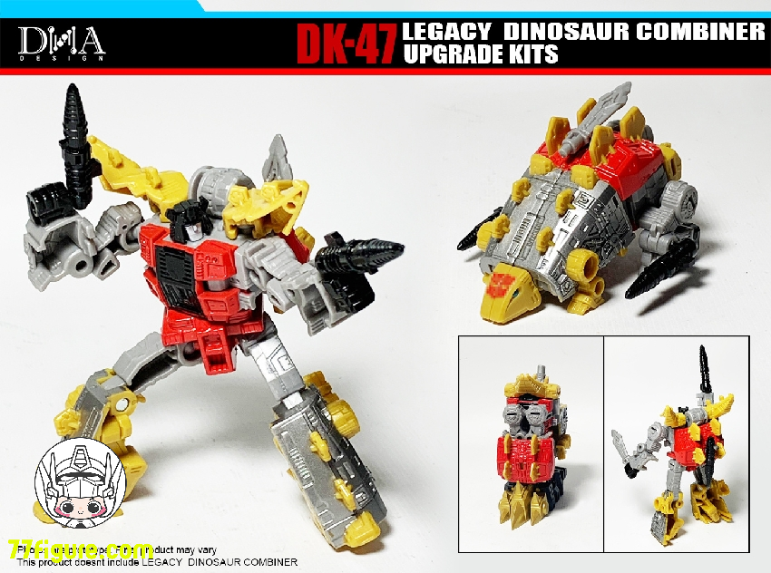 トランスフォーマーレガシー ダイノボット ボルカニカス +アップグレードキット DNA DK-47 レガシー エボリューション ダイノボット用