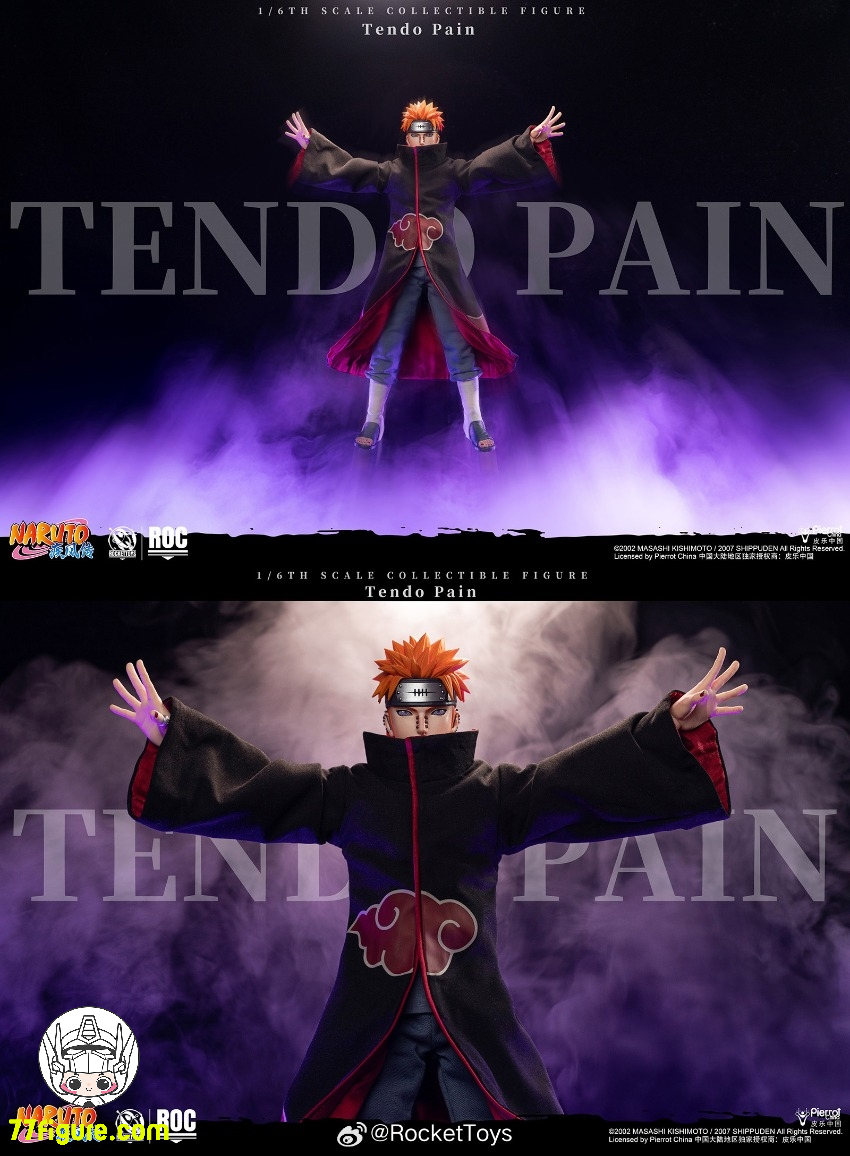 【予約商品】Rocket Toys 1/6 公式公認 『NARUTO -ナルト-』ペイン 天道 塗装済み可動フィギュア