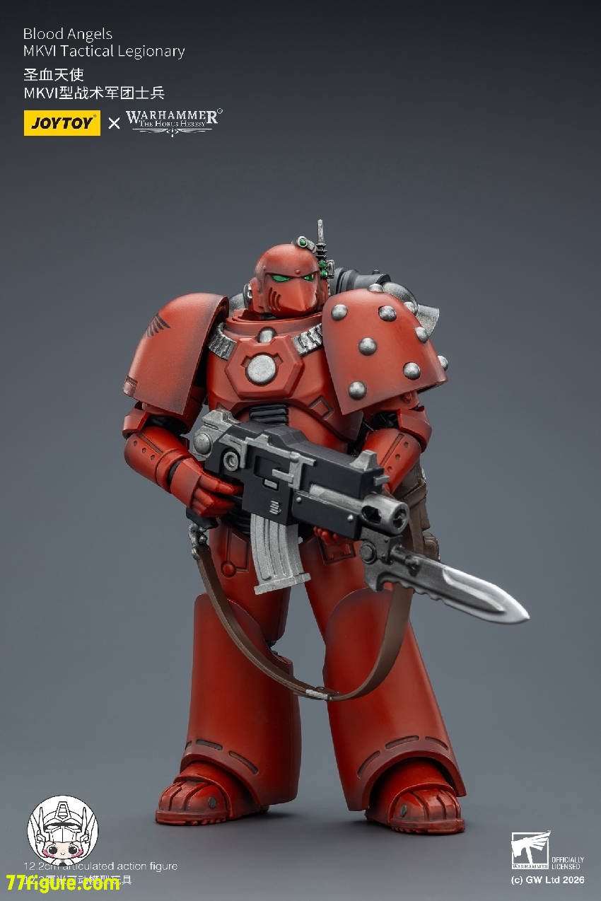 【予約商品】ジョイトイ JoyToy Source 1/18 『ウォーハンマー ホルスの異端』ブラッド エンジェルズ MKVI タクティカル レジオナリー 塗装済み可動フィギュア