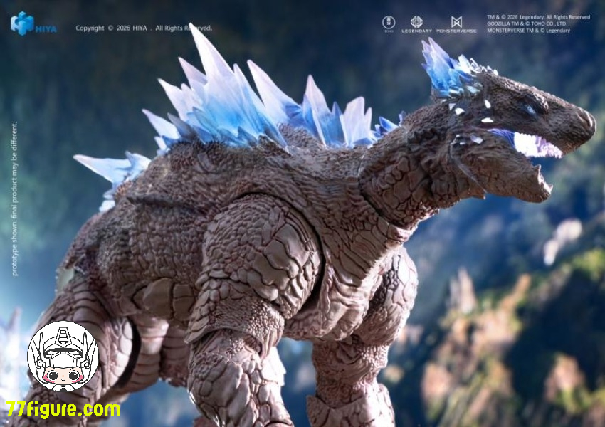 【予約商品】Hiya Toys EBG0312 Exquisite Basic シリーズ『ゴジラ VS. コング 2 新たなる帝国』フロストブレス・シモ 塗装済み可動フィギュア