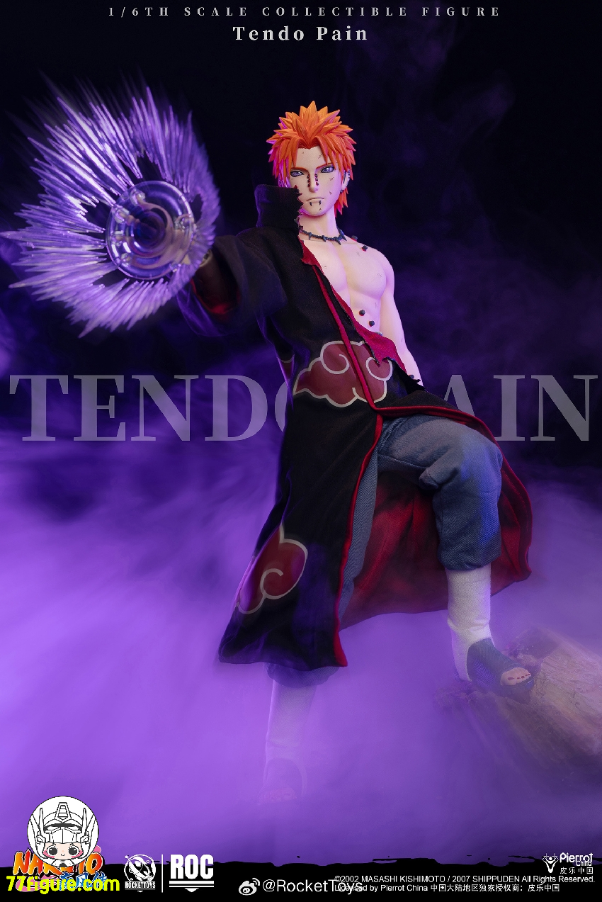 【予約受付終了】Rocket Toys 1/6 『NARUTO -ナルト-（疾風伝）』 ペイン 天道 バトル ダメージVer. 塗装済み可動フィギュア