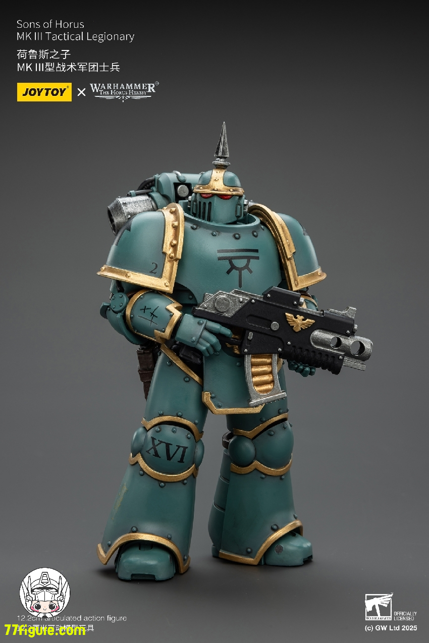 【予約商品】ジョイトイ JoyToy Source 1/18 『ウォーハンマー ホルスの異端』ホルスの息子たち MK III タクティカル レギオナリー 塗装済み可動フィギュア