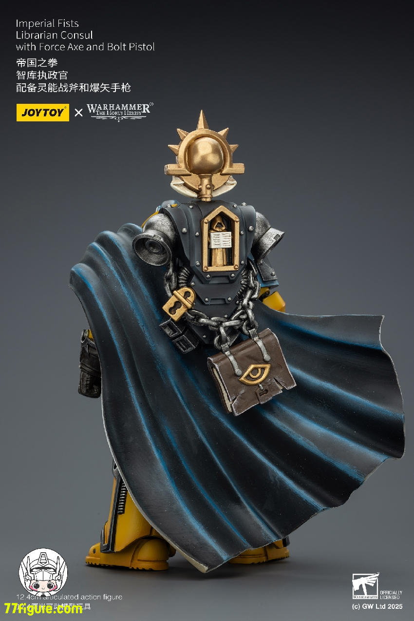 【予約商品】ジョイトイ JoyToy Source 1/18 『ウォーハンマー ホルスの異端』インペリアル フィスツ ライブラリアン・コンスル フォースアックス＆ボルトピストル付き 塗装済み可動フィギュア