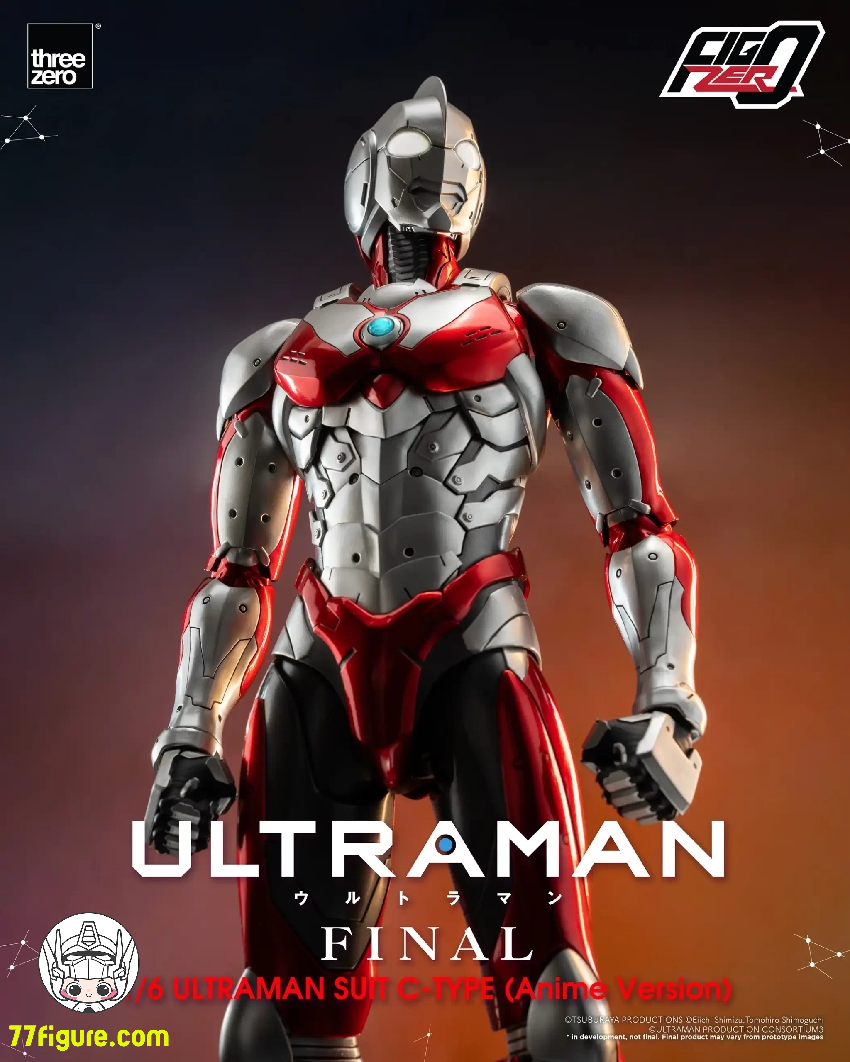 【先行販売】Threezero 1/6  フィグゼロ 『ULTRAMAN』 FINALシーズン  ULTRAMAN SUIT C-TYPE (Anime Version) 塗装済み可動フィギュア