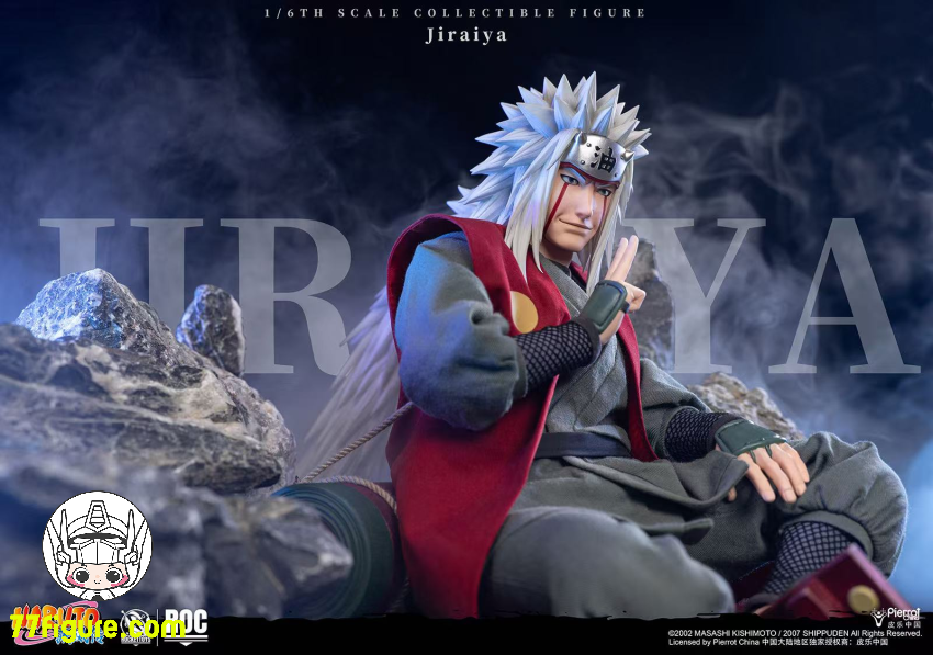 【予約商品】Rocket Toys 1/6 公式公認 『NARUTO -ナルト-』自来也 通常版 塗装済み可動フィギュア