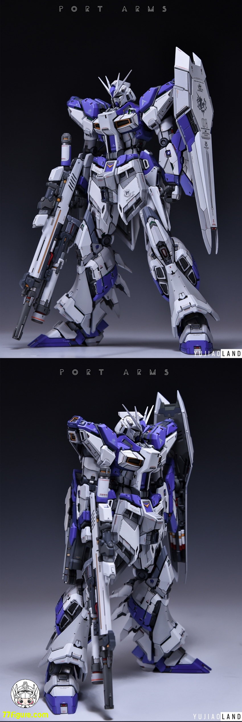 YuJiao Land 1/100 RX-93-v2 Hi-νガンダム用 アップグレード ガレージキット