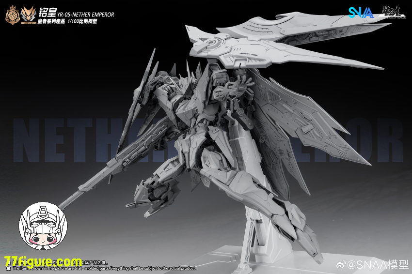 SNAA Model 1/100 「エンペラー」 YR-05-FA 冥皇（Nether Emperor） F.A. フェザーイーグル装備 プラモデル