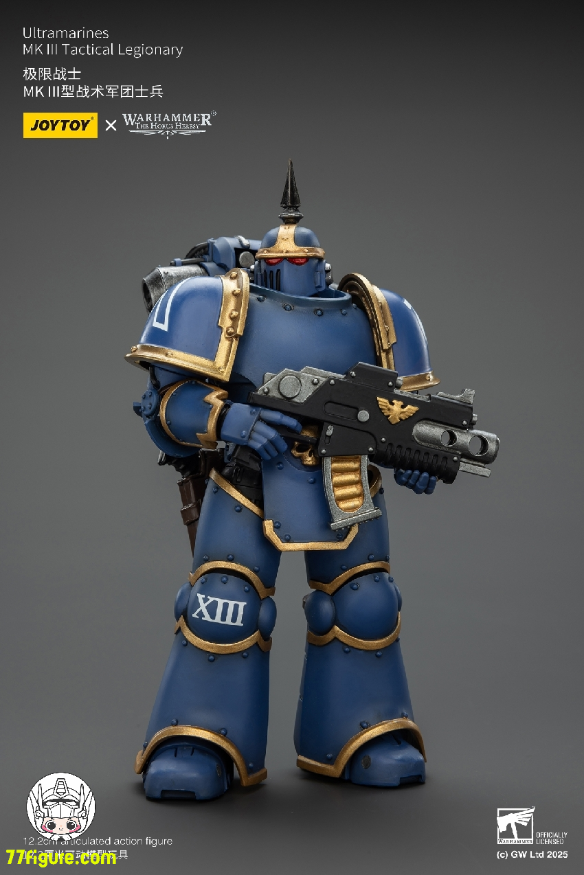 【予約商品】ジョイトイ JoyToy Source 1/18 『ウォーハンマー ホルスの異端』ウルトラマリーンズ MK III タクティカル レギオナリー 塗装済み可動フィギュア
