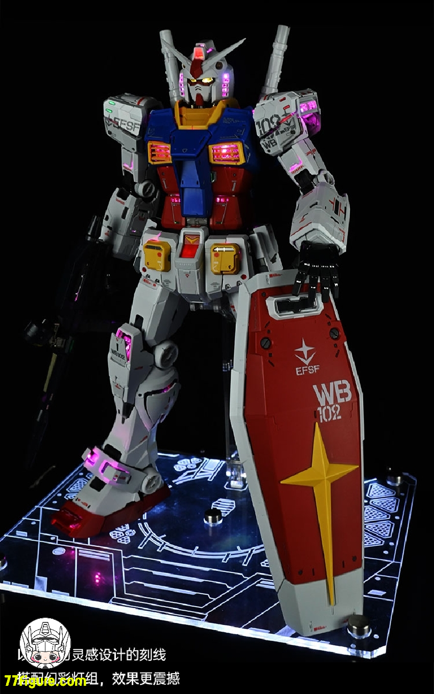 【先行販売】Unicorn Art 1/60 PG UNLEASHED RX-78-2 ガンダム用 LEDユニット デラックス版