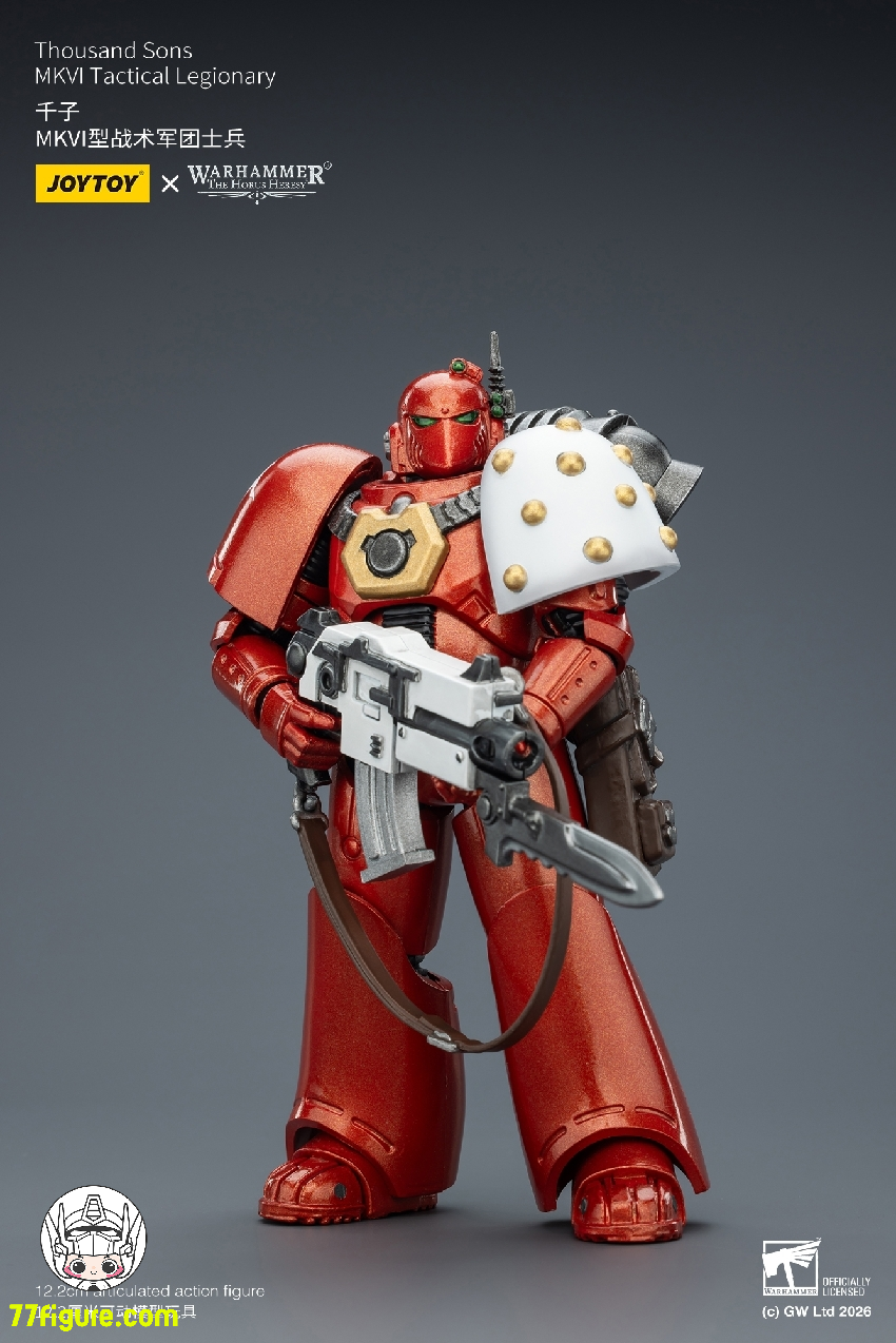 【予約商品】ジョイトイ JoyToy Source 1/18 『ウォーハンマー ホルスの異端』千子 MKVI タクティカル レジオナリー 塗装済み可動フィギュア