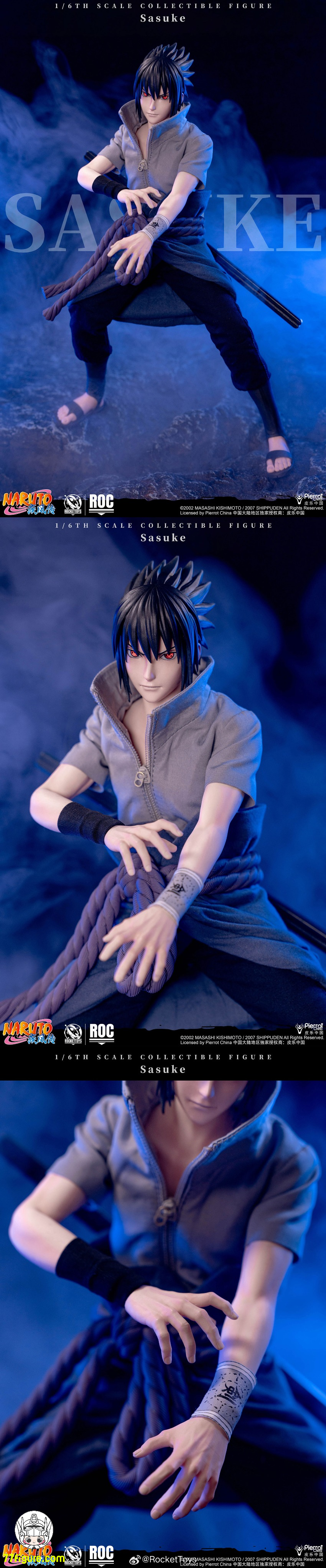 Rocket Toys 1/6 公式公認 『NARUTO -ナルト-』 うちは サスケ 豪華版