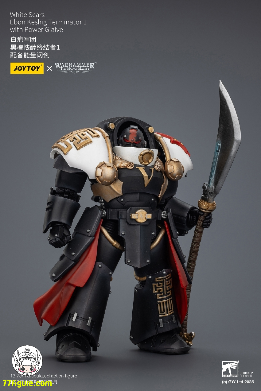 【予約商品】ジョイトイ JoyToy Source 1/18 『ウォーハンマー ホルスの異端』ホワイト スカーズ エボン ケシグ ターミネーター1 パワーグレイブ付き 塗装済み可動フィギュア