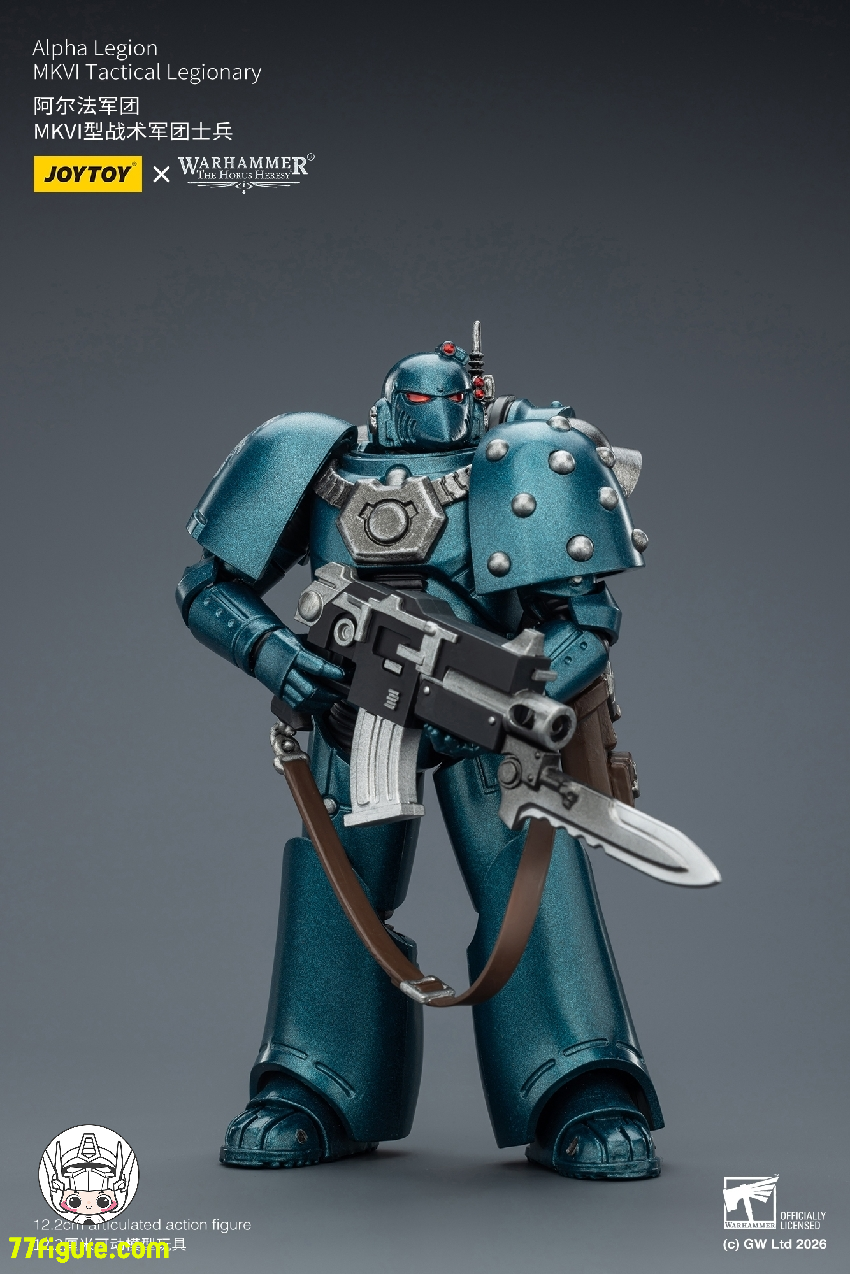 【予約商品】ジョイトイ JoyToy Source 1/18 『ウォーハンマー ホルスの異端』アルファ レギオン MKVI タクティカル レジオナリー 塗装済み可動フィギュア