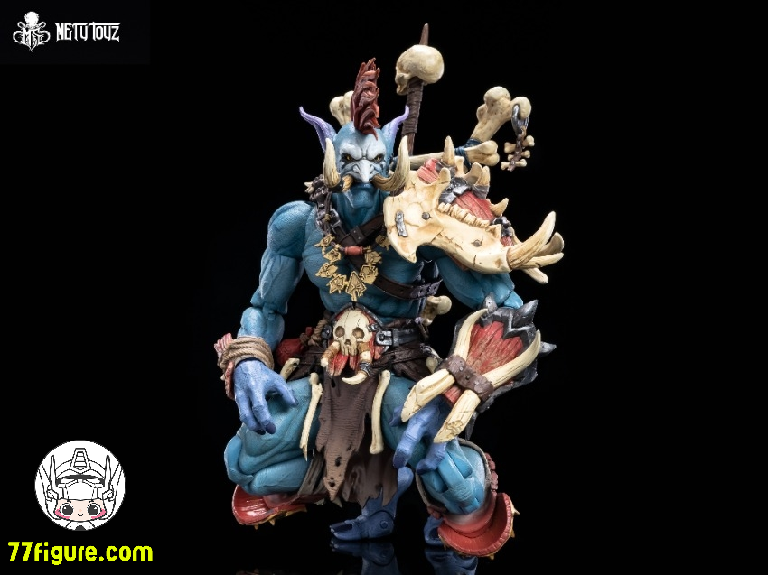 【予約商品】Mety Toyz 1/10 冒険者の世界 蛮族鬼神狩者 森金 塗装済み可動フィギュア