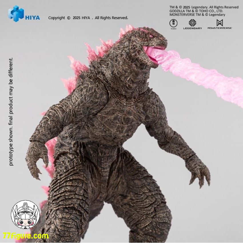 【予約商品】Hiya EBG0439 Exquisite Basic シリーズ 『ゴジラ VS. コング 2 新たなる帝国』 熱線放射ゴジラ Evolved Ver. 塗装済み可動フィギュア