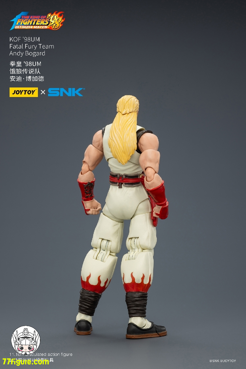 【予約受付終了】ジョイトイ JoyToy Source 1/18 SNK KOF 98UM 『餓狼伝説』アンディ・ボガード 塗装済み可動フィギュア