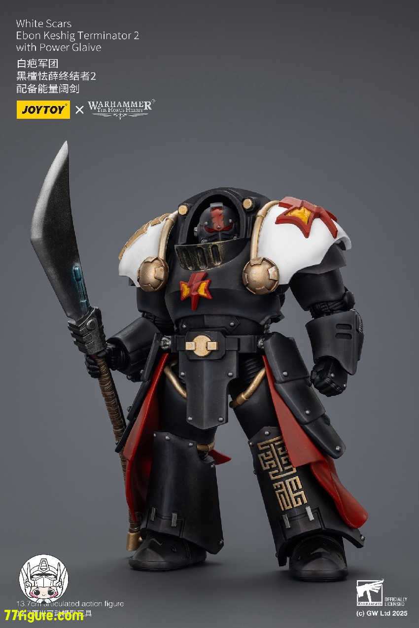 【予約商品】ジョイトイ JoyToy Source 1/18 『ウォーハンマー ホルスの異端』ホワイト スカーズ エボン ケシグ ターミネーター2 パワーグレイブ付き 塗装済み可動フィギュア