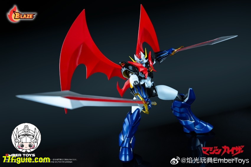 Ember Toys ブレイズ・マジンガー 魔神カイザー 原作版 塗装済み可動