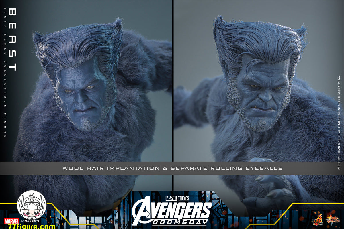 【予約商品】Hot Toys 1/6 アベンジャーズ：ドゥームズデイ ビースト スタンダード版 塗装済み可動フィギュア