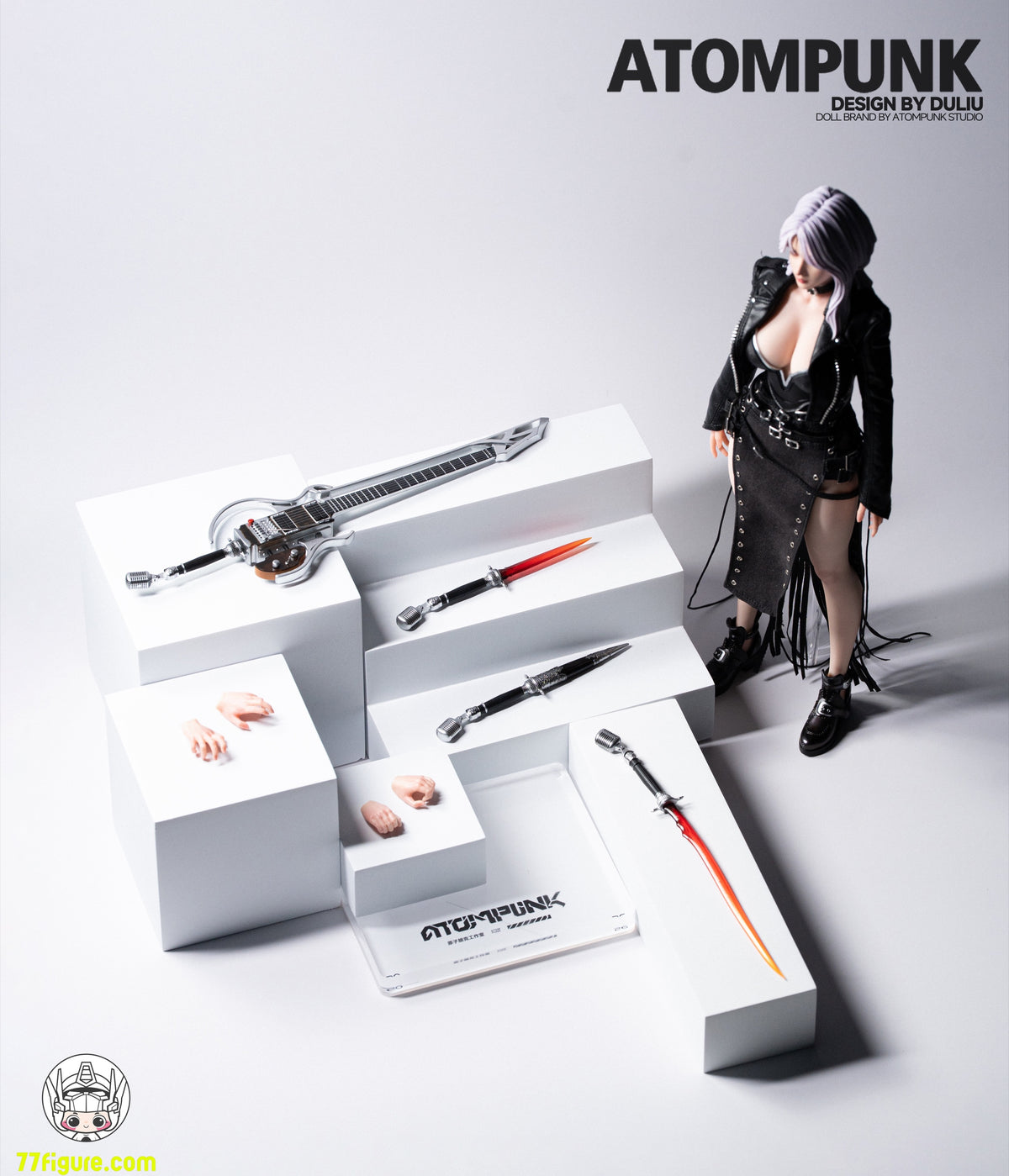 Atompunk Studio 1/6 ソードメイデン ガーデニア α 塗装済み可動フィギュア