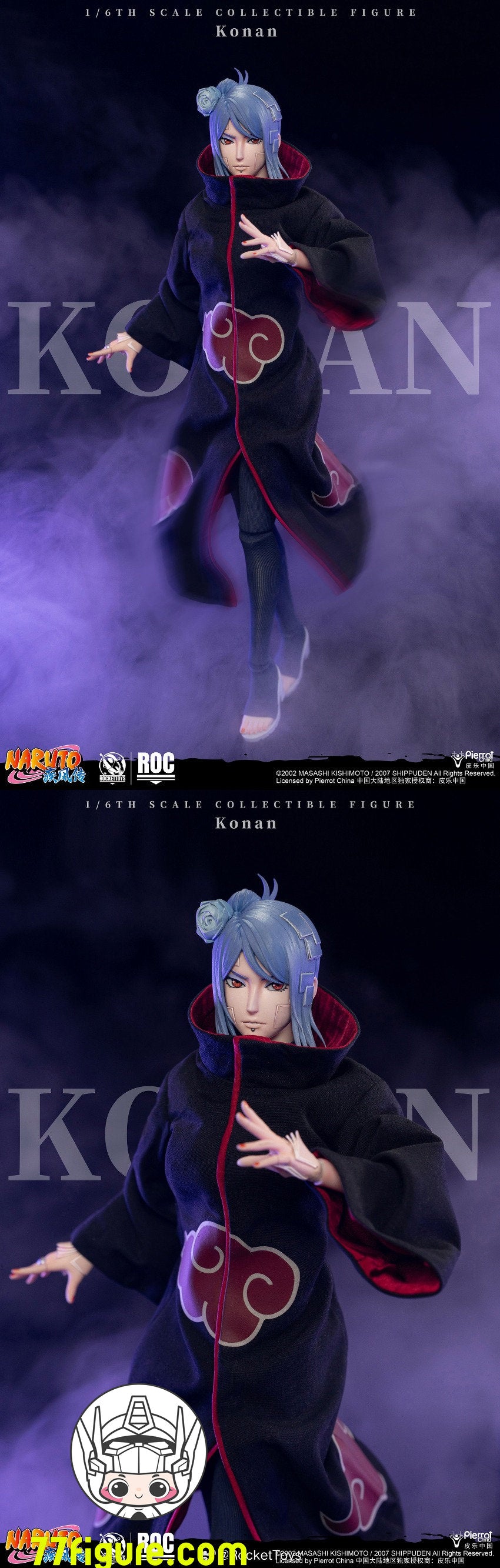 【予約商品】Rocket Toys 1/6 公式公認 『NARUTO -ナルト-』小南 塗装済み可動フィギュア