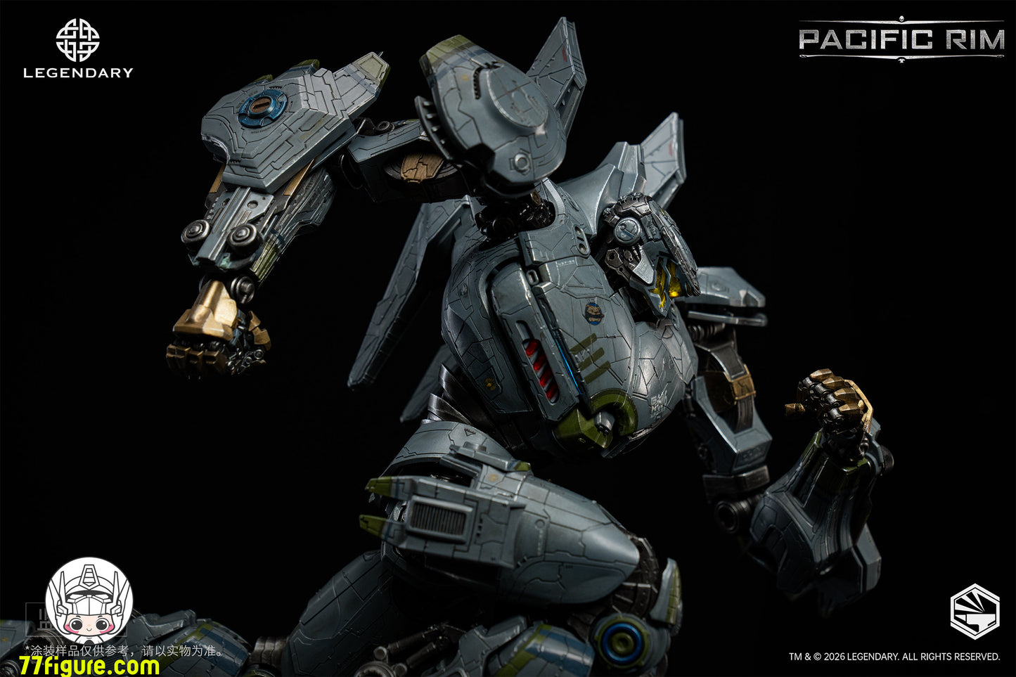 【予約商品】HeavyMecha パシフィック・リム ストライカー・エウレカ 塗装済み可動フィギュア