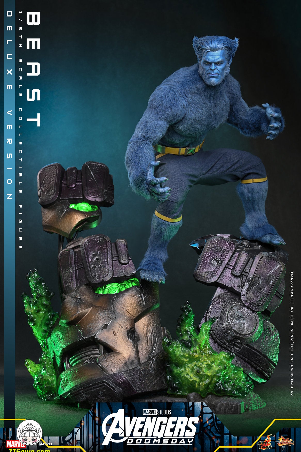 【予約商品】Hot Toys 1/6 アベンジャーズ：ドゥームズデイ ビースト 豪華版 塗装済み可動フィギュア