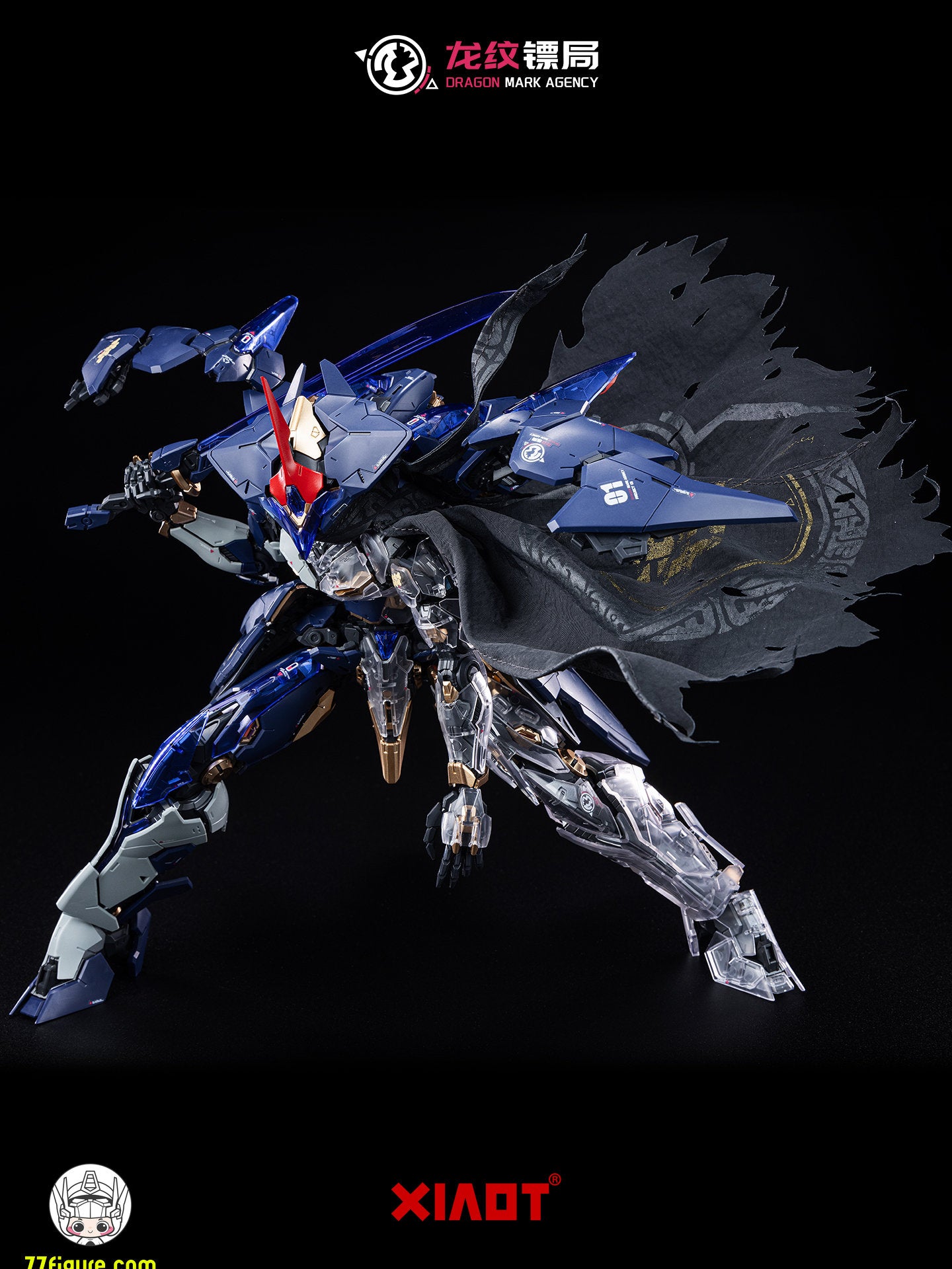 【予約商品】XiaoT「龍紋鏢局」DP-H01 令曜専用戦術ケープアクセサリー 鏢影