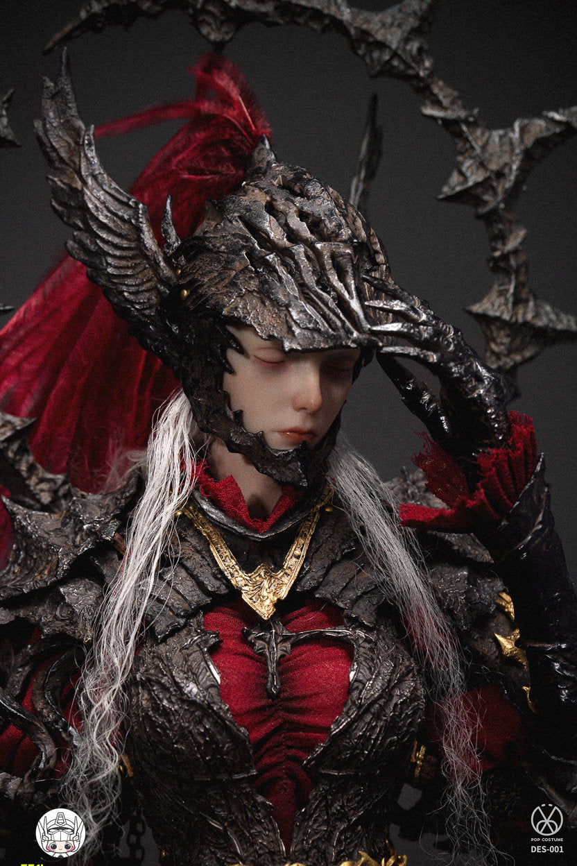 【予約商品】POP COSTUME 1/6 薔薇の騎士 荊棘の王冠 DES-001 塗装済み可動フィギュア