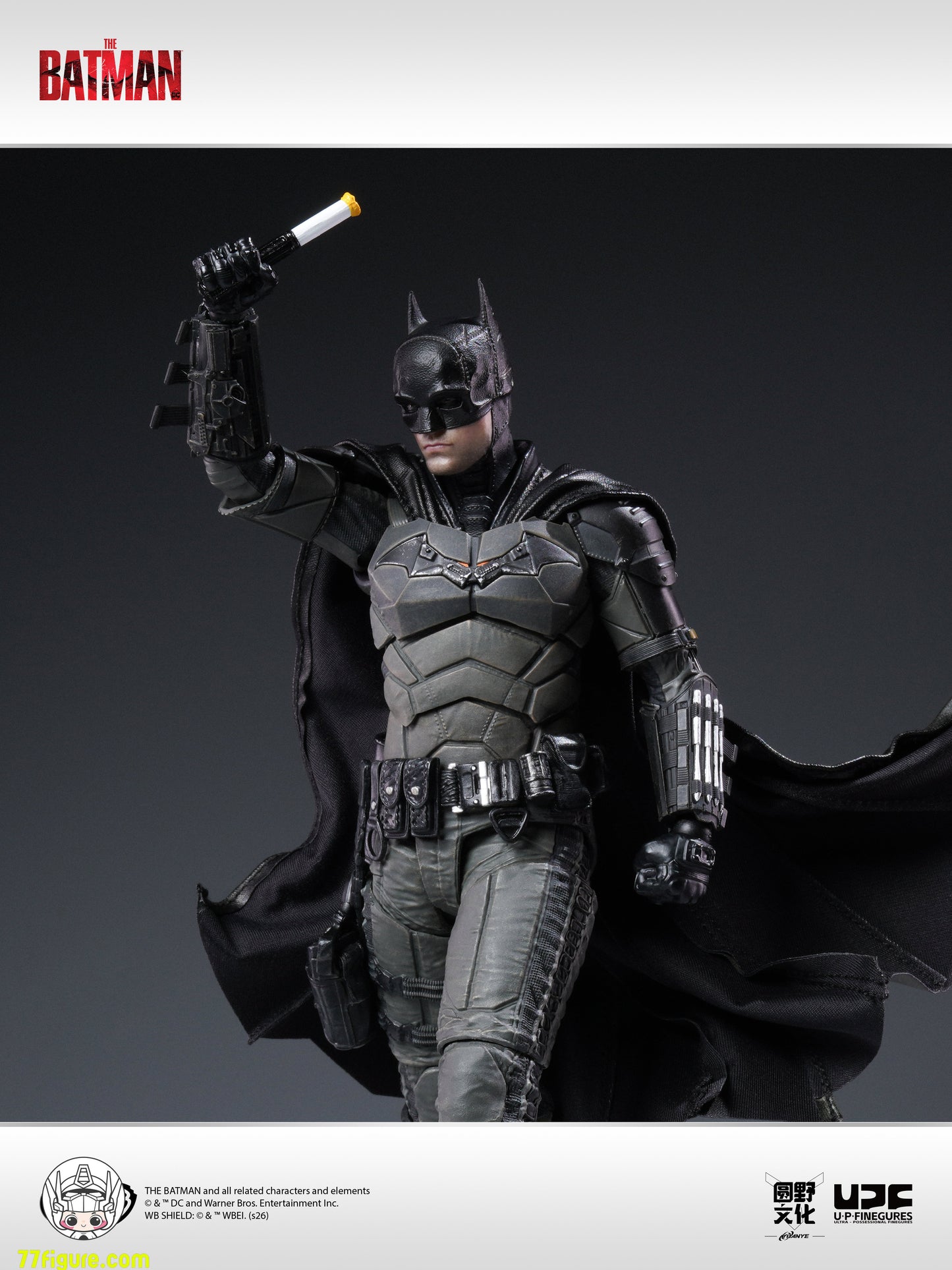【予約商品】UPFinegures 1/12『ザ・バットマン』2022 バットマン 塗装済み可動フィギュア