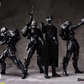 【予約商品】Skull Toyz x Snake 1/12 ブラックアイアン クラシック・チーム 塗装済み可動フィギュア