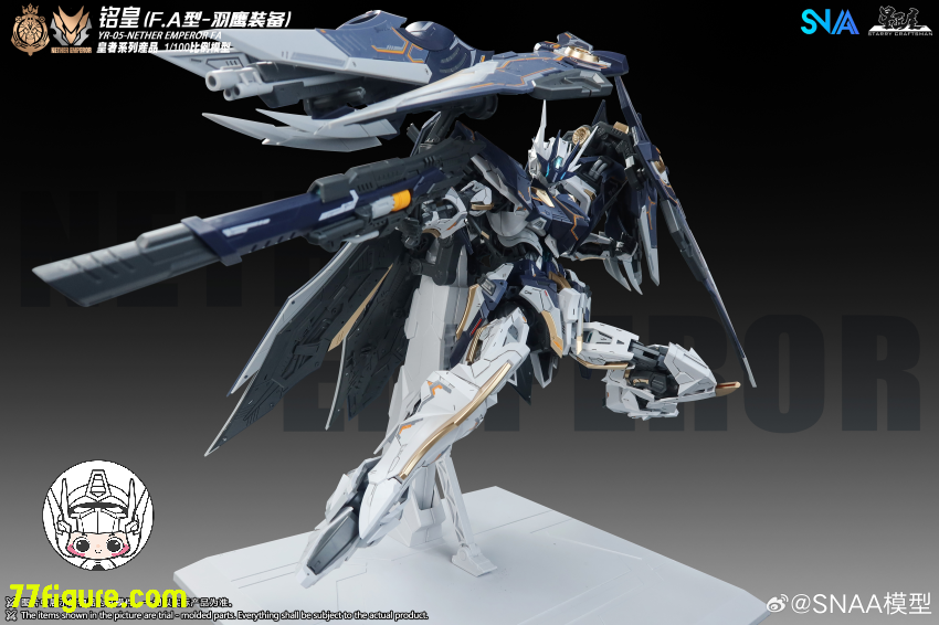 SNAA Model 1/100 「エンペラー」 YR-05-FA 冥皇（Nether Emperor） F.A. フェザーイーグル装備 プラモデル