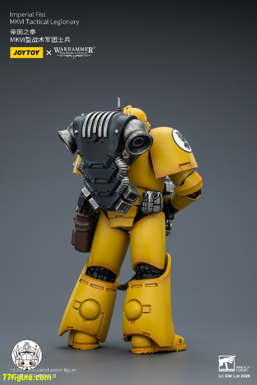 【予約商品】ジョイトイ JoyToy Source 1/18 『ウォーハンマー ホルスの異端』インペリアル フィスト MKVI タクティカル レジオナリー 塗装済み可動フィギュア