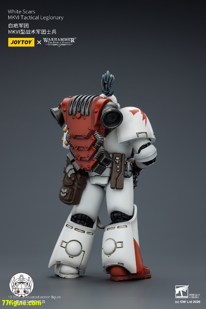 【予約受付終了】ジョイトイ JoyToy Source 1/18 『ウォーハンマー ホルスの異端』ホワイト スカーズ MKVI タクティカル レジオナリー 塗装済み可動フィギュア