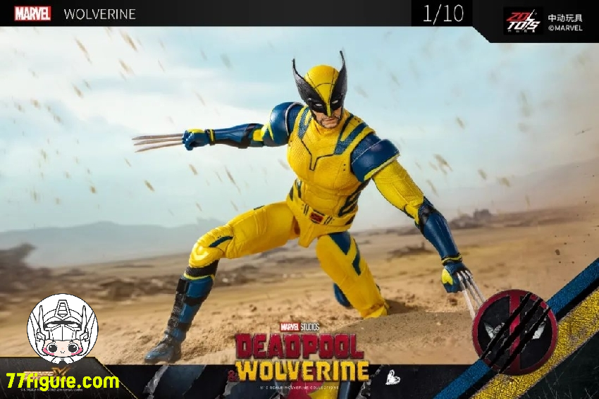 中動玩具 1/10 『デッドプール&ウルヴァリン』ウルヴァリン 塗装済み 中動玩具 1/10 『デッドプール&ウルヴァリン』ウルヴァリン 塗装済み