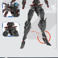 摩動核 Motor Nuclear MNP-XH04W 哪吒 威武Ver. プラモデル