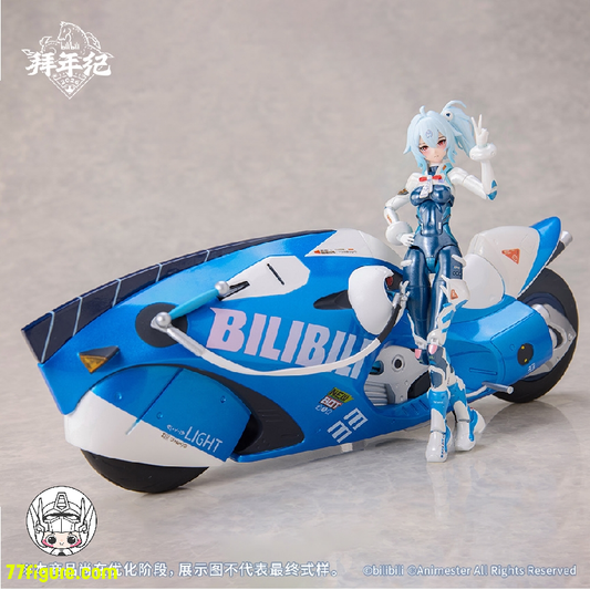 【予約商品】Animester X Bilibili 1/12 33 スピードスリップストリーム 拜年紀 モーターバイクセット 塗装済み可動フィギュア