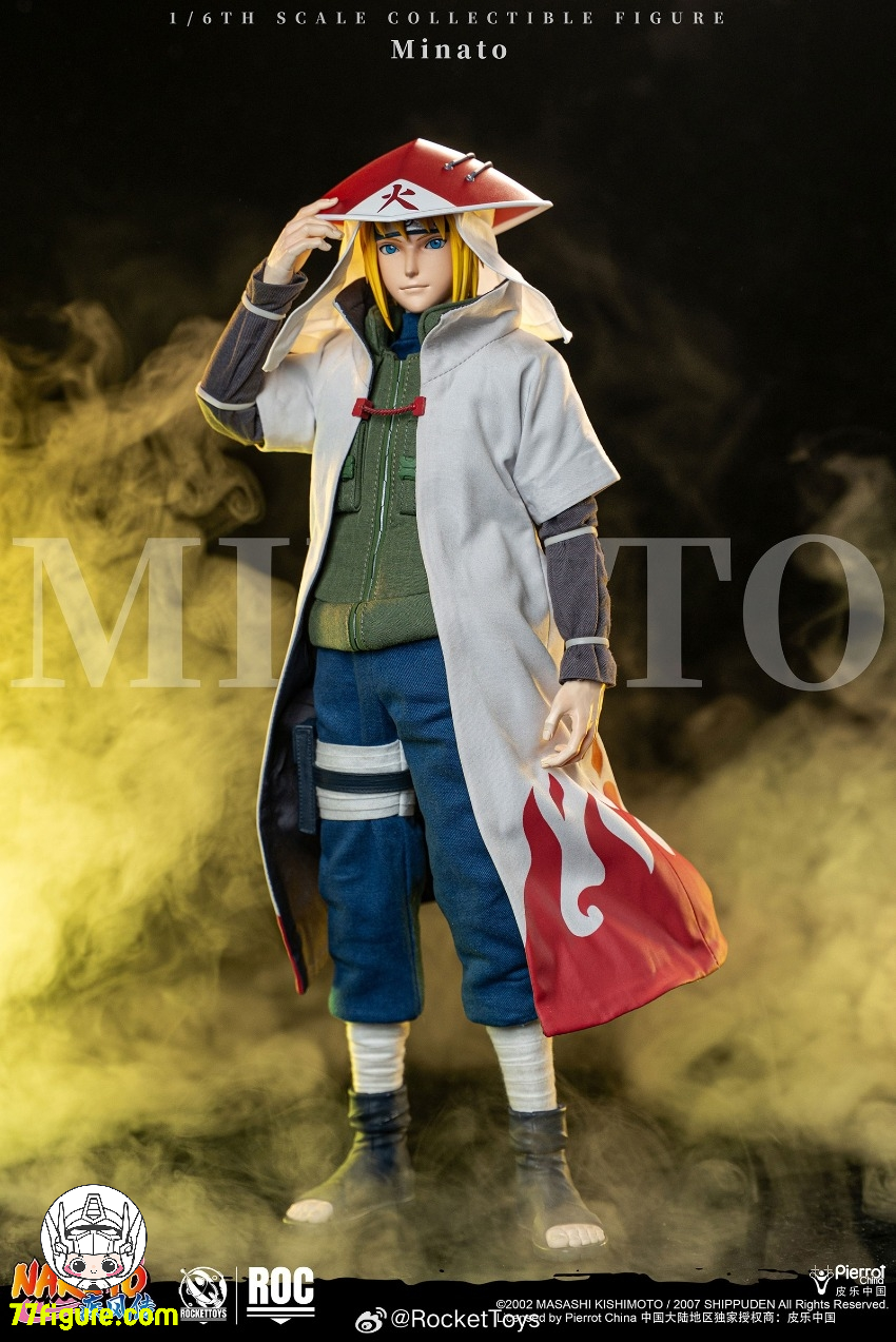 【予約受付終了】Rocket Toys 1/6 公式公認 『NARUTO -ナルト-』波風ミナト 四代目火影Ver. 塗装済み可動フィギュア