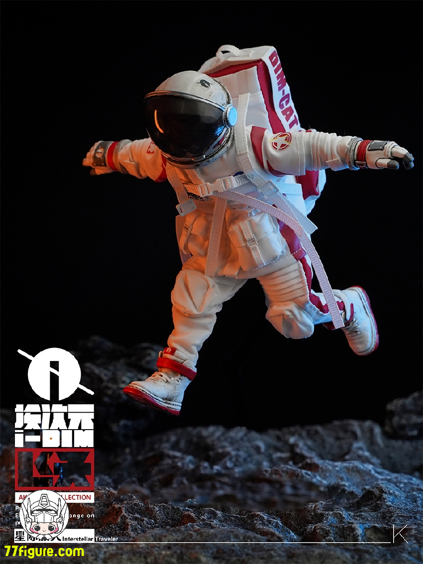 【先行販売】I-dimension 1/12 IDIM0001 星間旅行者 白Ver. 塗装済み可動フィギュア