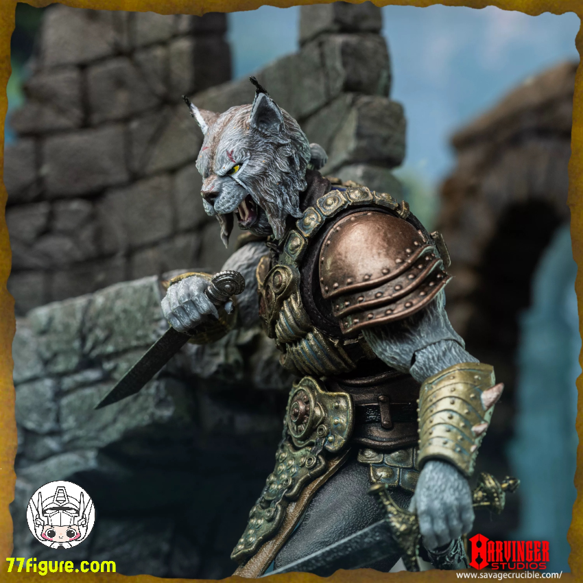 【予約商品】Harvinger Studios 1/12 サヴェッジ・クルーシブル ブリンニャル・ヴェール 塗装済み可動フィギュア