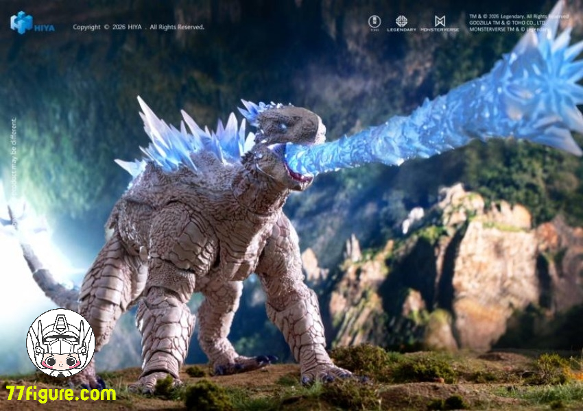【予約商品】Hiya Toys EBG0312 Exquisite Basic シリーズ『ゴジラ VS. コング 2 新たなる帝国』フロストブレス・シモ 塗装済み可動フィギュア